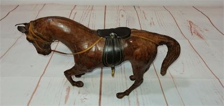 1960's Leather Horse