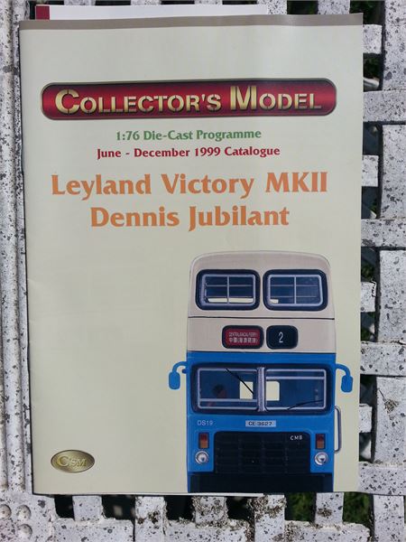 COLLECTOR'S MODEL CATALOGUE SOLD