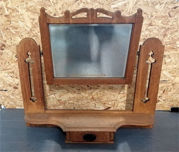 Arts & Crafts Style Dressing Table Mirror