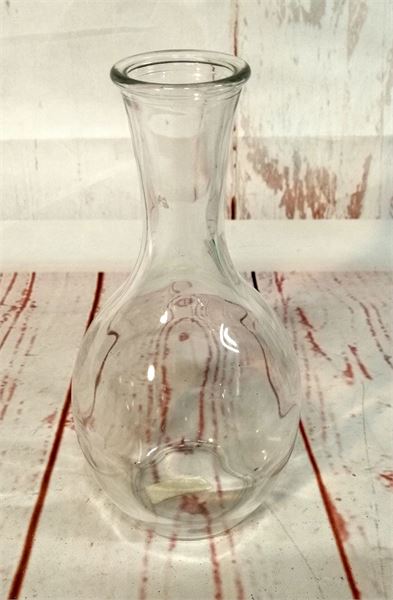 Large French Glass Carafes
