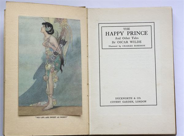 The Happy Prince and Other Stories by Oscar Wilde 1920, Illustrations by Charles